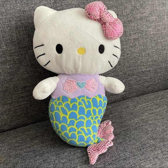 Mermaid Hello Kitty Stuffed Animal - Picture 1 of 5